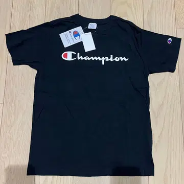 새상품 Champion 챔피온 블랙 T셔츠 남성용 M