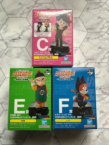 제일복권 드래곤볼 ASSEMBLE COLLECTION 3체 세트