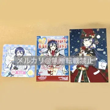 러브 라이브 소노다 우미 브로마이드 엽서 코스터