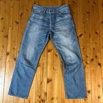 카키 스트레이트 데님 사이즈 2