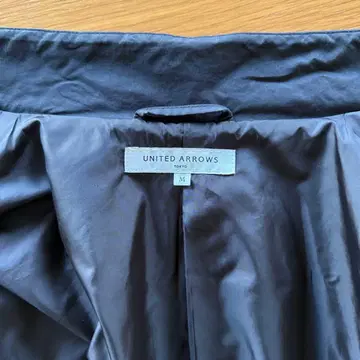 UNITED ARROWS 블랙 트렌치코트 M