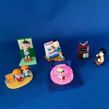 마루코는 아홉살 피규어 5종 세트