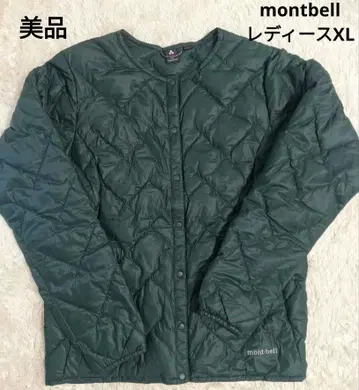 새상품급 montbell 스페리오 다운 라운드넥 자켓 여성용 XL