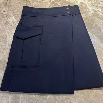 맥피 울 랩스커트 34