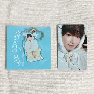 NCT WISH FC 아크링 키링 트레이딩 카드 사쿠야