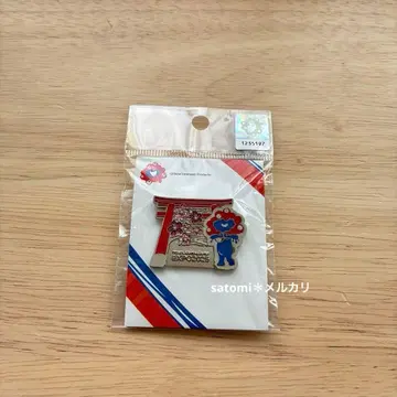 오사카 간사이 만박 EXPO2025 핀 배지 미야쿠미야쿠 벚꽃 도리이