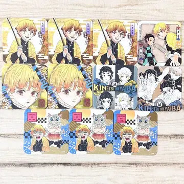 귀멸의 칼날 아트 코스터 원작 젠이츠