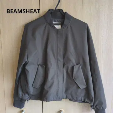 BEAMS HEAT 블루종 숏 기장 아우터 미사용