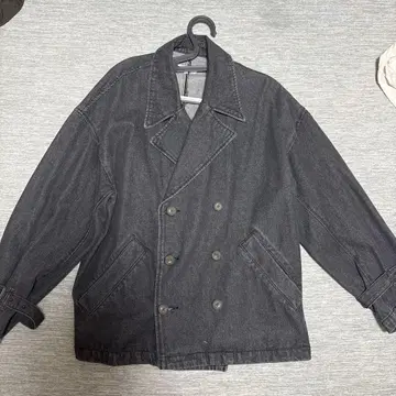 MONO-MART 다크 그레이 더블 브레스트 자켓 L