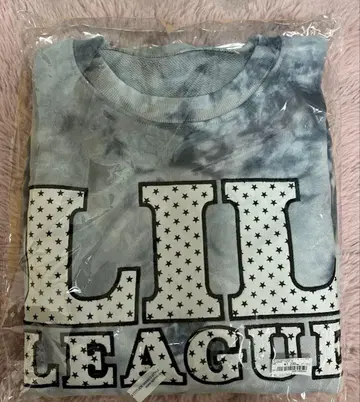 LIL LEAGUE SPINNS 콜라보 타이다이 패턴 맨투맨