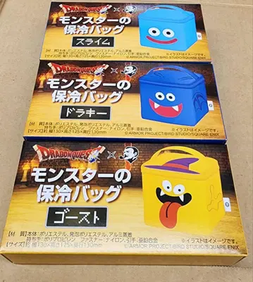 드래곤 퀘스트 BOSS 몬스터 보냉 백 전 3종 세트 드래곤 퀘스트