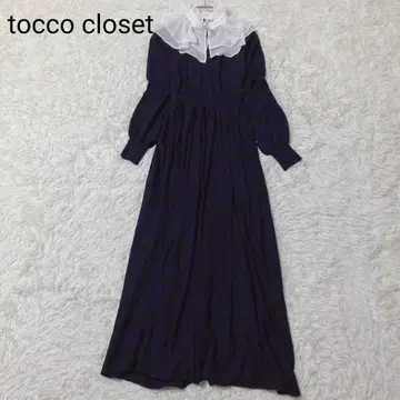 토코 클로젯 여성용 원피스 네이비 M 사이즈 롱 원피스