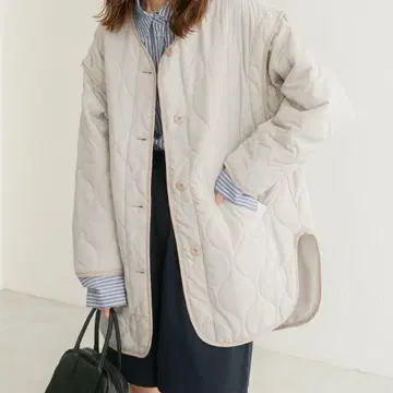 BONLECILL 본르시엘 퀼팅 코트