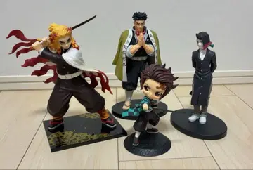 [ 귀멸의 칼날 ] ~무한열차편 무한성편 아카자 재래~ 피규어 4체 세트