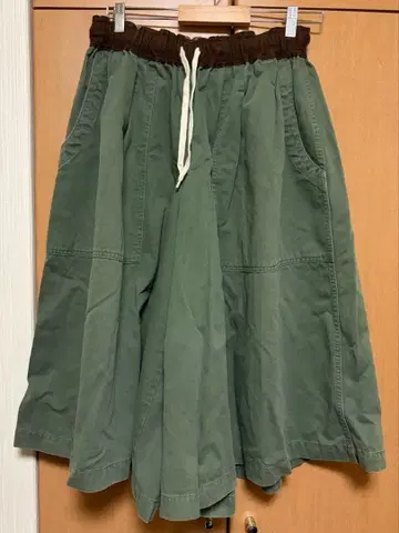 GOWEST 가우초 팬츠 올리브 그린