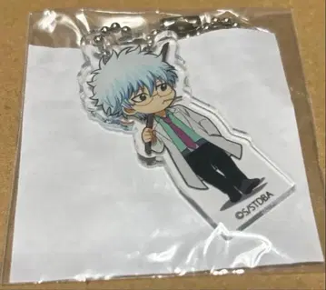 3Z 은혼 긴파치 아크릴 체인 키링