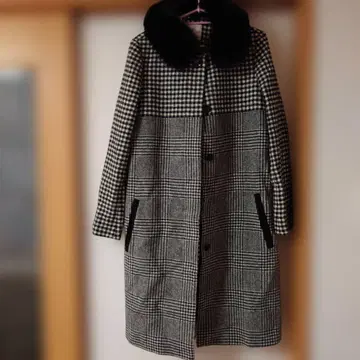 [ KUMIKYOKU ] 사이즈 3 체크 코트