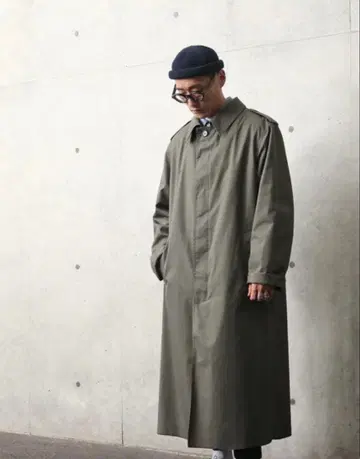 프랑스군 실물 트렌치코트 밀리터리 코트 빈티지