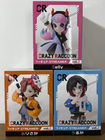GIGO CRAZYRACCOON 피규어 우루카 Selly 아리사카
