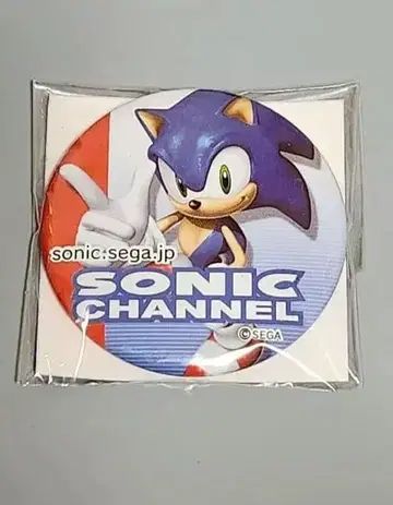 [ 미개봉 ] 소닉 채널 캔뱃지