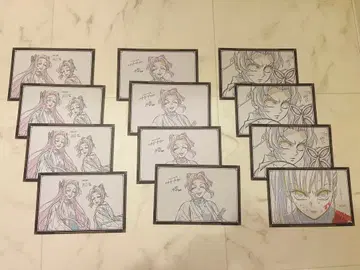 귀멸의 칼날 ufotable DINING 나눔 엽서 코쵸 시노부