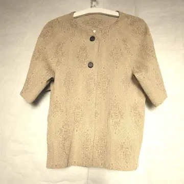 기모노 리메이크 견직 래글런 소매 자켓