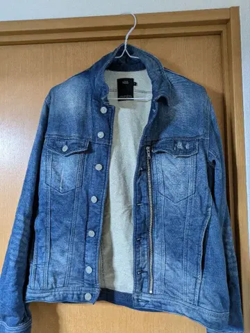 데님 블루 G 자켓 지퍼 포함