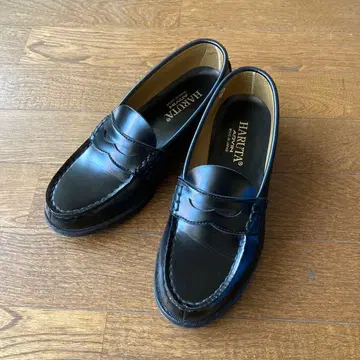 HARUTA 블랙 로퍼 일본제