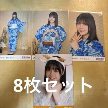 노기자카46 토미사토 리나 브로마이드 유카타