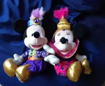 미키 미니 봉제 인형 디즈니씨 14주년