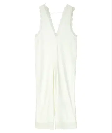 miette 화이트 벨로아 느낌 올인원 오버롤