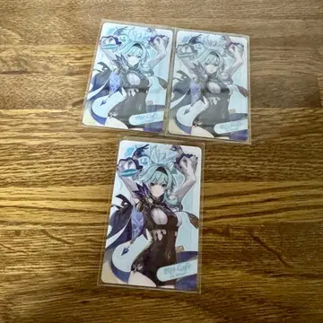 원신 에우루아 포토 카드 한국 카페 서울 카페