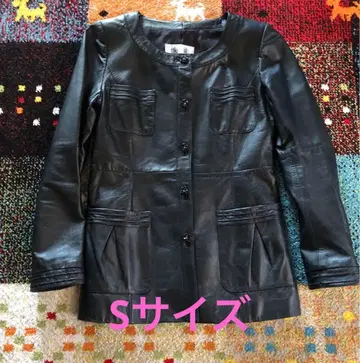 AUSTIN REED 양가죽 가죽 자켓