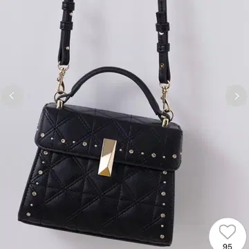 CELFORD 퀼팅 비쥬 스터드 미니백