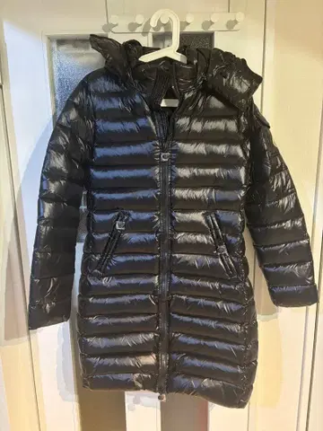 블랙 다운 코트