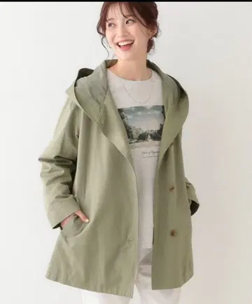 슈라류 [ 발수/꽃가루 대비 ] 후디 텐트 블루종 마운틴 후드티