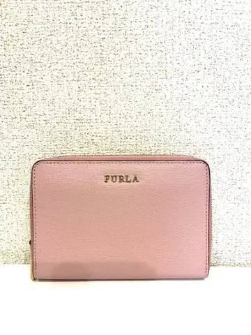 [ 새상품급 ] 1점 한정 FURLA 접이식 지갑 핑크