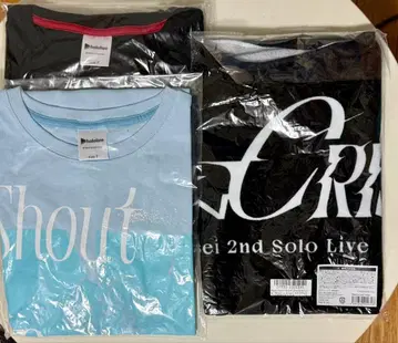 호시마치 스이세이 Shout in Crisis 라이브 굿즈 모음