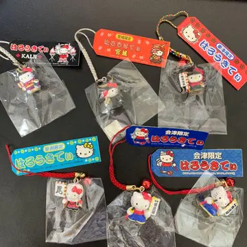 헬로키티  전국 시리즈 6종 세트 노부나가 마사무네 겐신 신겐 백호대