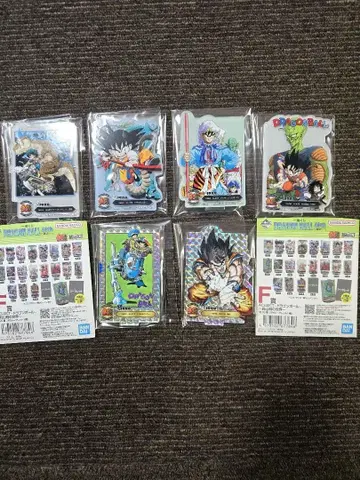 드래곤볼 아크릴 스탠드 6개 세트