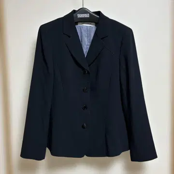 LAPINE ROUGE 네이비 테일러드 자켓