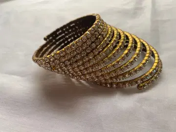 골드 팔찌 10연 댄스