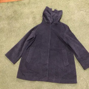 COMME CA DU MODE K.T. 다크 그레이 코트 사이즈 9