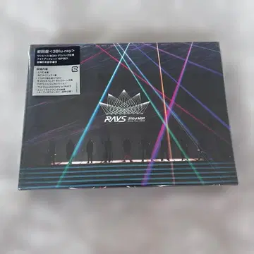 RAYS Snow Man 초회 한정판 3Blu-ray