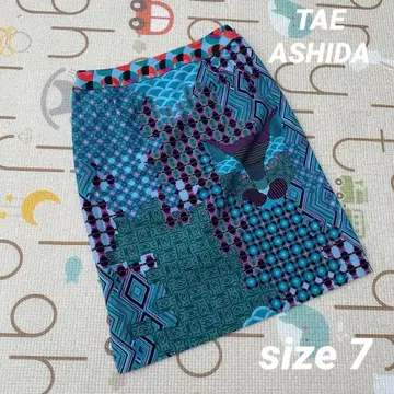 TAE ASHIDA 타에아시 다 미디 스커트 올 패턴 여성용 7