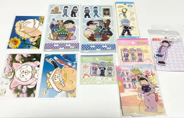 오소마츠 6쌍둥이 디오라마 스탠드 굿즈 묶음 판매