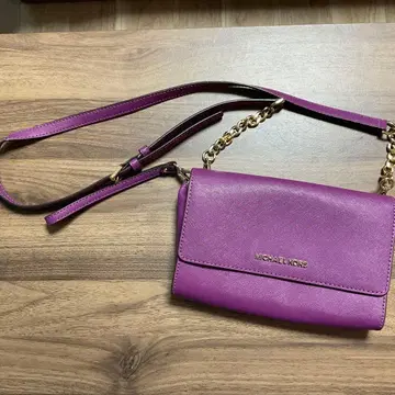 MICHAEL KORS 퍼플 숄더백