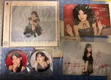 오오니시 아구리 컨셉 미니 앨범 브로마이드 캔뱃지 애니메이트 특전