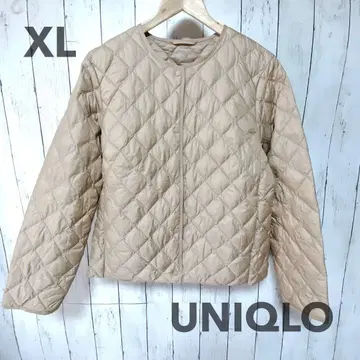 [ 새상품급 ] UNIQLO WARM PADDED 퀼팅 패딩 자켓 XL