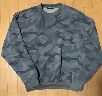 NAUTICA 맨투맨 카모플라쥬 패턴